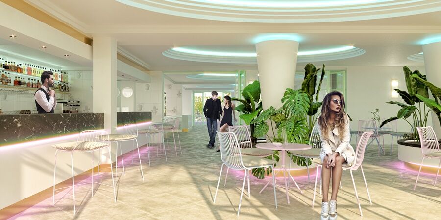 Hotel Vibra Palma Cactus بلايا ذي بالما المظهر الخارجي الصورة