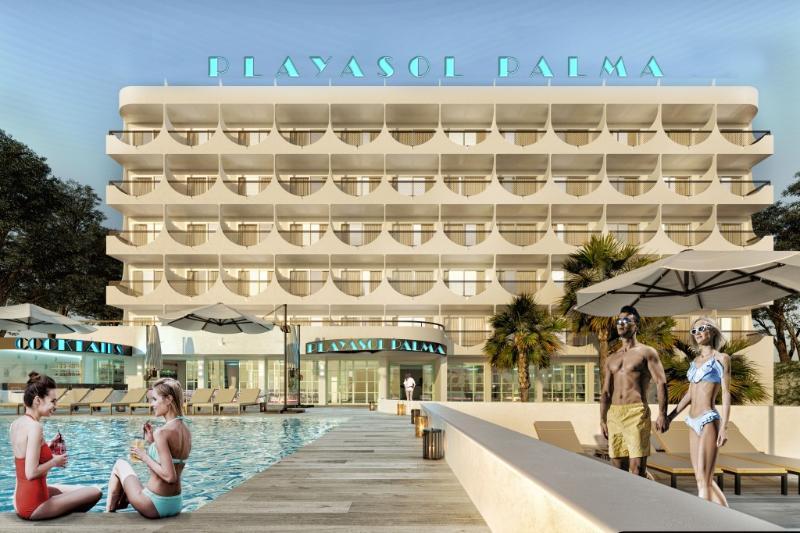 Hotel Vibra Palma Cactus بلايا ذي بالما المظهر الخارجي الصورة